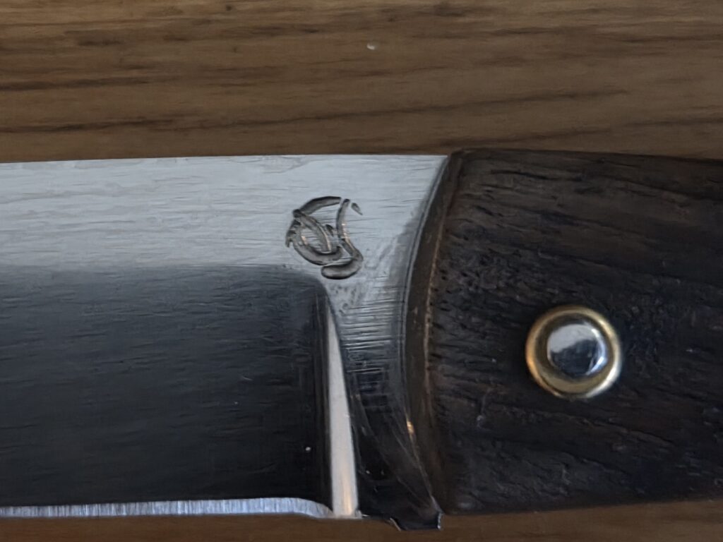 Détail du poinçon des Forges du Portal